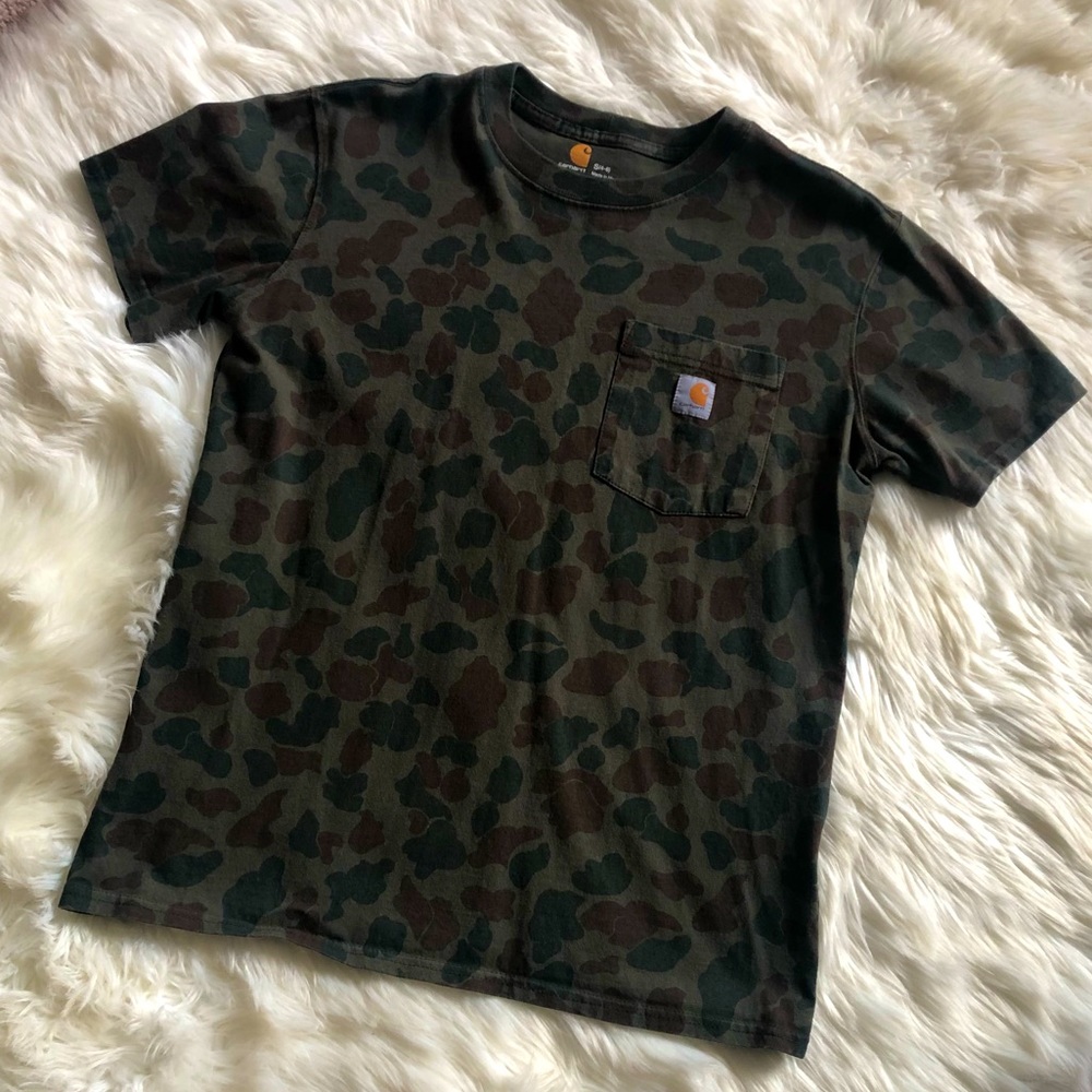 Carhartt womens camo shirt